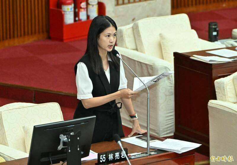 台北市議員林亮君。(資料照)