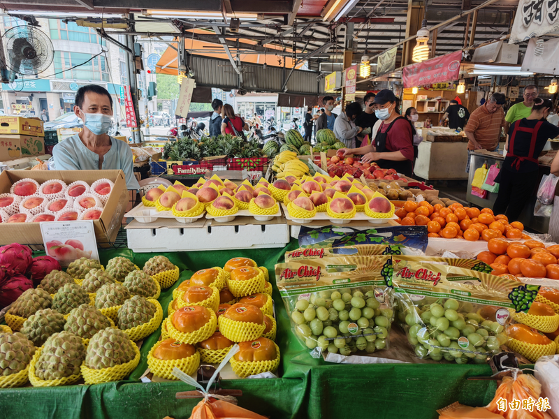 目前美國是台灣最大蔬果供應國,其次是越南、中國、紐西蘭(13.5%)、日本(11.2%)。(示意圖,資料照)