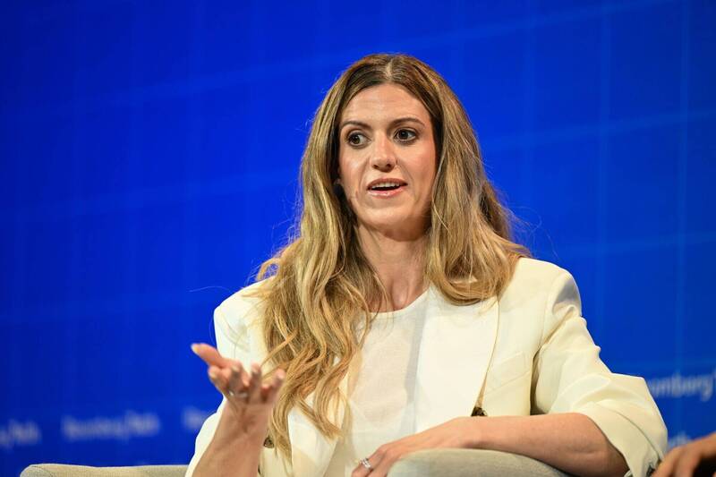 成人內容付費訂閱平台OnlyFans執行長凱莉布萊爾 (Keily Blair) 。(路透)