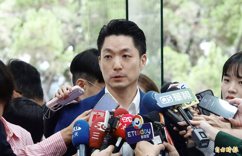 台北市長蔣萬安表示,今(29)天中午與輝達視訊,輝達已確定用地。(記者田裕華攝)