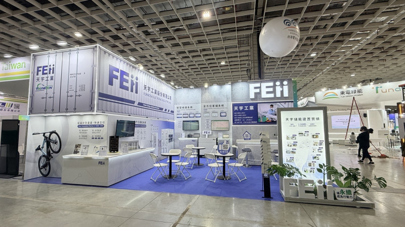 積極進軍儲能市場!天宇推「零元試用方案」。(記者張慧雯攝)