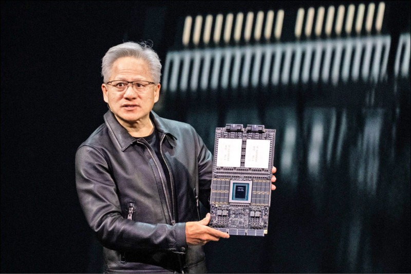 輝達年度GTC大會移師華府舉行，執行長黃仁勳二十八日發表主題演講，給足了台灣面子。（彭博）