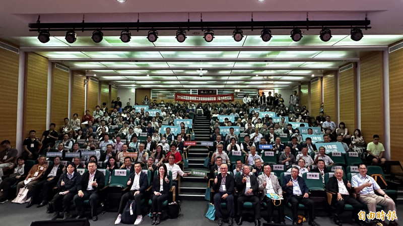 竹科、中科、南科等3大科學園區於南科舉行廠務暨工安環保技術研討會。(記者劉婉君攝)