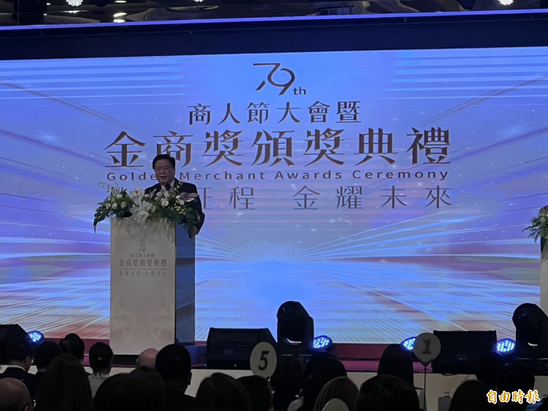 商總理事長許舒博。(記者林菁樺攝)