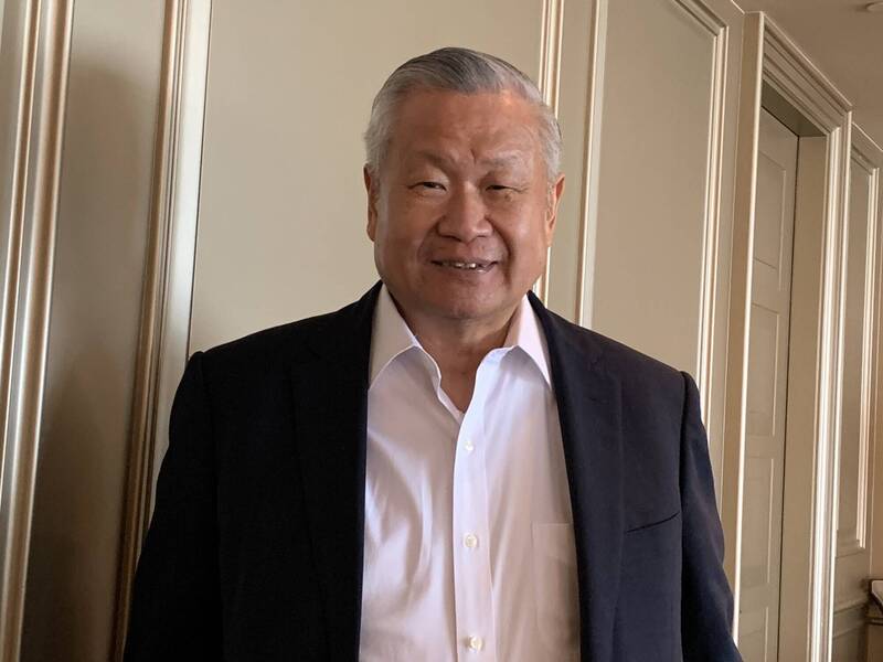 圖為旺宏董事長吳敏求。(記者洪友芳攝)