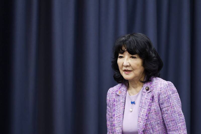 日本財務大臣片山皋月(Satsuki Katayama)。(彭博資料照)