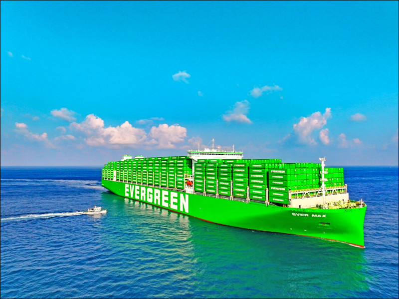 運價連4漲! 美西線漲幅逾22%。(長榮提供)