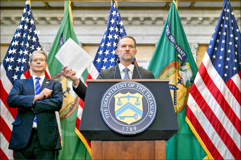 川習會後美中貿易暫休兵,但美貿易代表葛里爾表示,對中國啟動的三〇一調查仍將持續進行。(彭博)