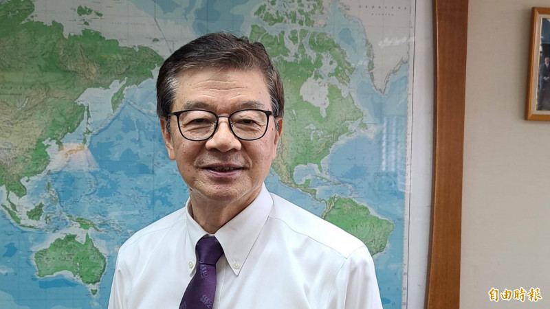 台航董事長劉文慶。（記者王憶紅攝）