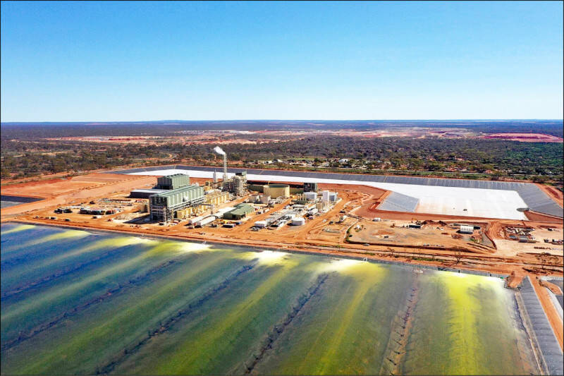 萊納斯宣布取得重大技術突破，成為中國以外首家商業化生產分離重稀土的企業。（彭博資料照）