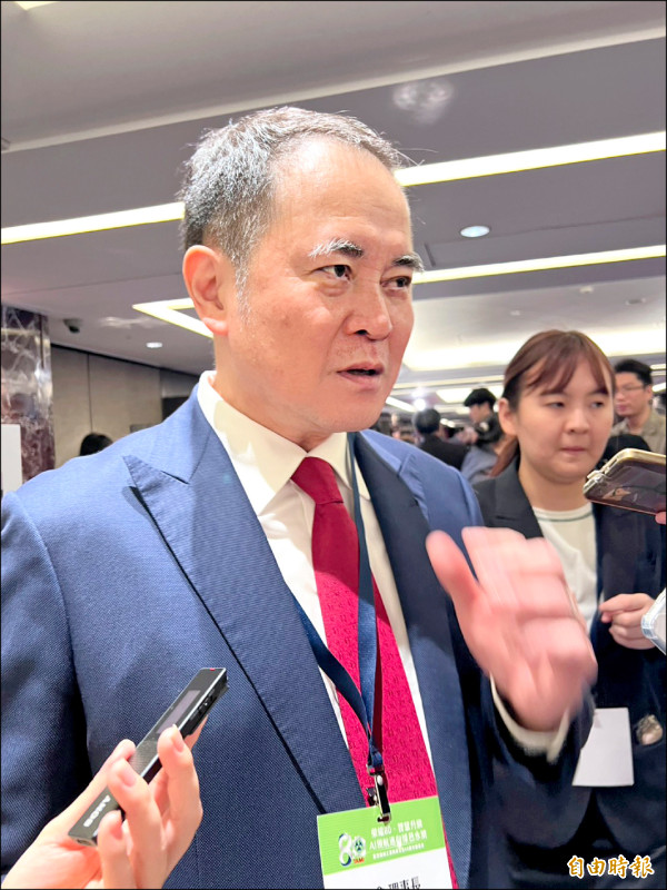 機械公會理事長莊大立。（記者林菁樺攝）