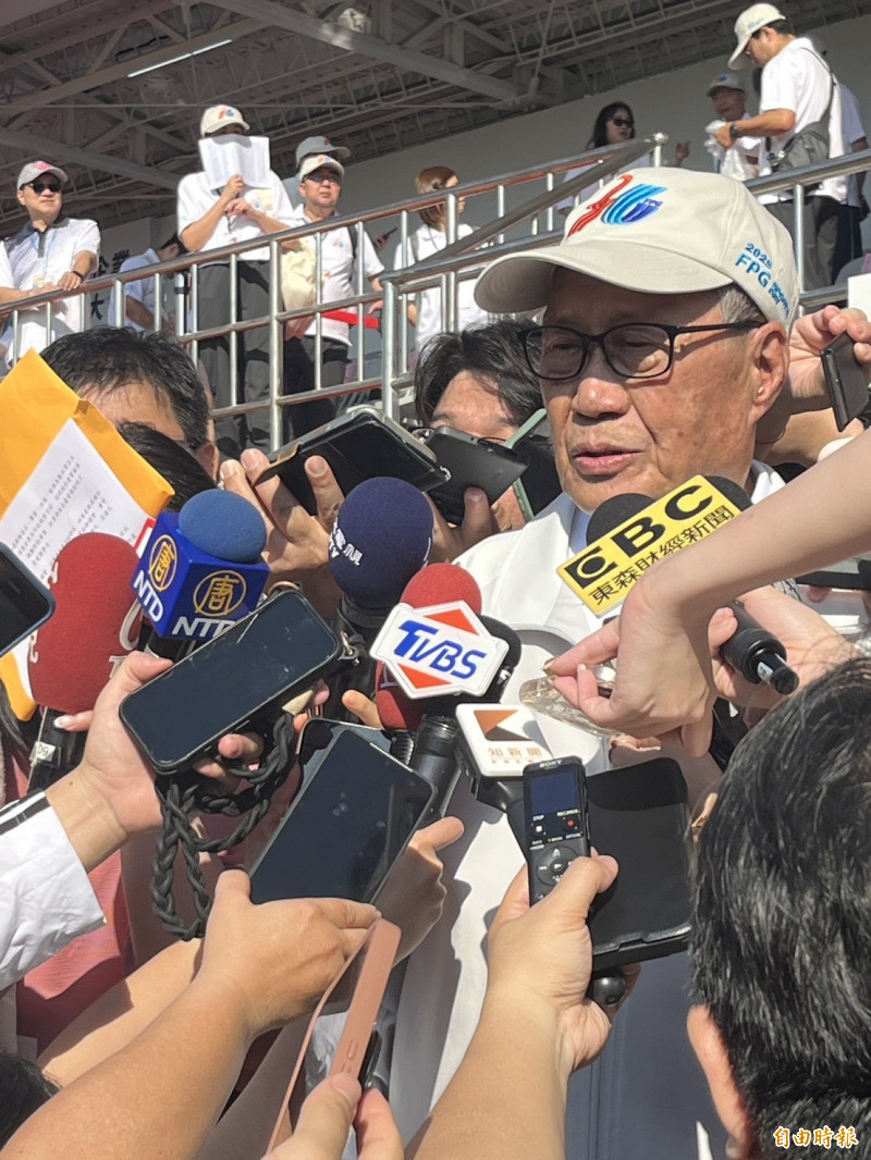 台塑企業總裁吳嘉昭認為，石化景氣明年比今年好，全面轉好要等2027年。（記者張慧雯攝）