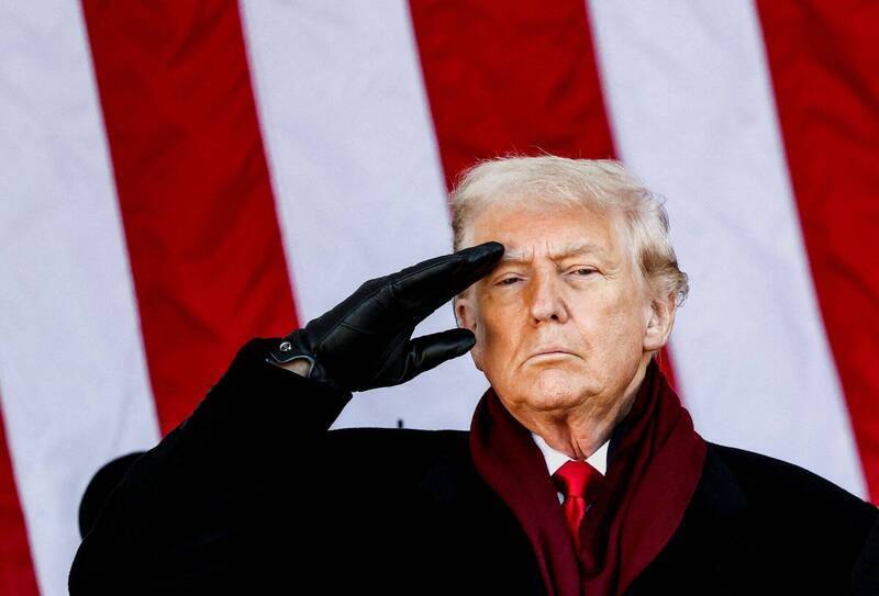 美國總統川普。（路透）