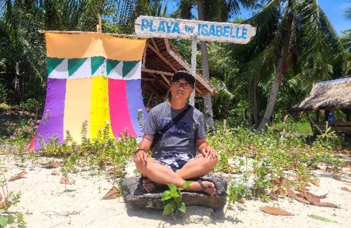 來自台灣的賈斯丁（Justin Liu），他於2010年首次到菲律賓，現在是一名自由撰稿人，自稱「賈幫主」。（取自網路）