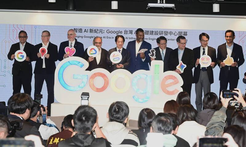 科技巨頭Google於台北士林CAAM承德168大樓今日正式啟用。（記者王藝崧攝）