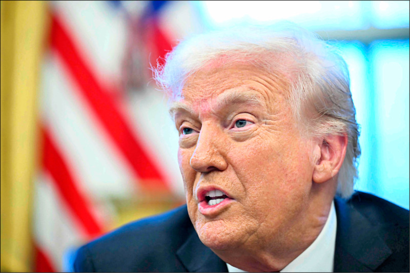 美國總統川普24日簽署行政命令，啟動「創世紀任務」（Genesis Mission）計畫。（法新社資料照）