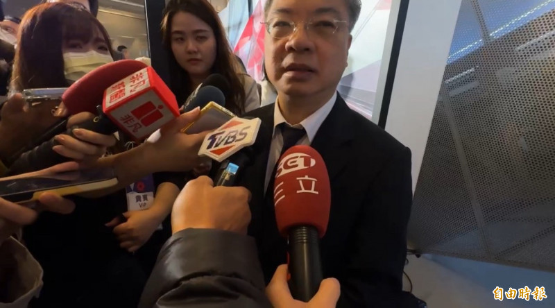 經濟部長龔明鑫。（記者林菁樺攝）