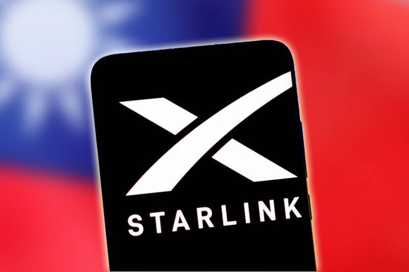 學者認為，馬斯克Space X旗下Starlink在台灣仍未正式開通服務，並不會排除台灣與SpaceX公司合作的可能性。（路透、資料照；本報合成）