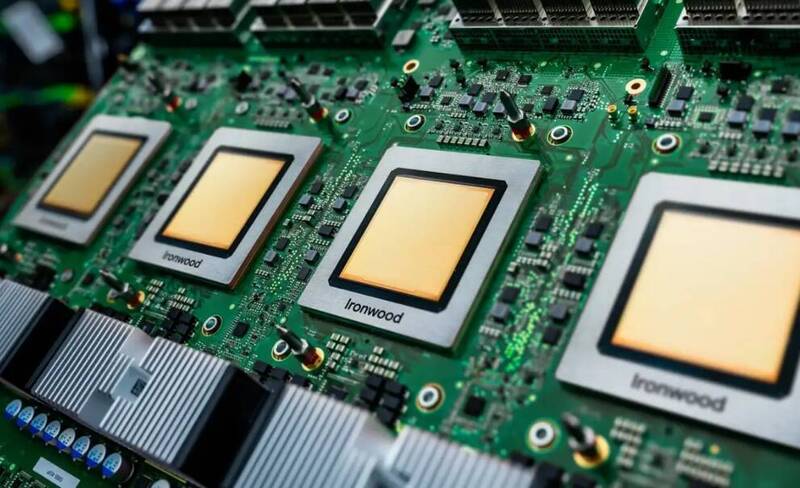 TPU的出現，代表一種可能性「AI晶片不再只有GPU一種選擇」。（翻攝自網路）