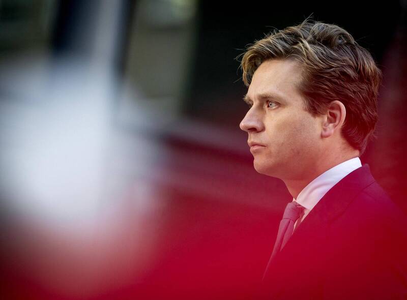 荷蘭經濟大臣卡雷曼斯原定12月對中國進行訪問，現宣布因為「行程安排衝突」取消訪問計畫。（歐新社）