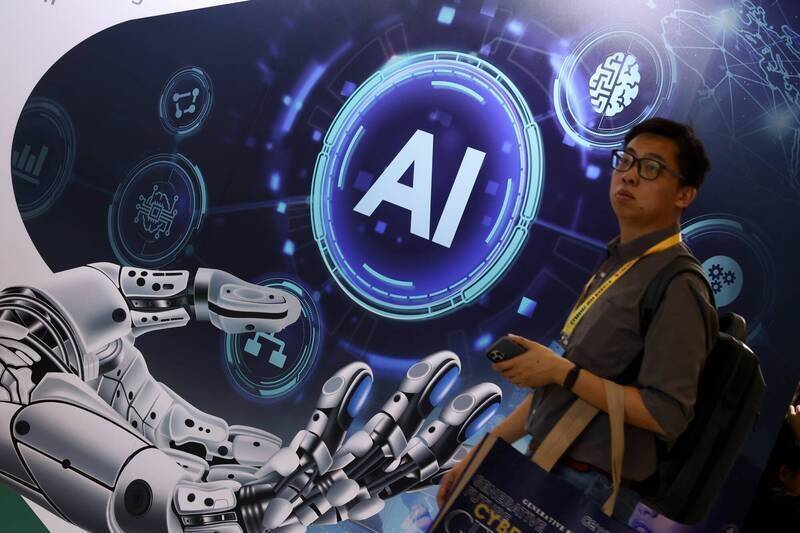 台灣AI國力躋身全球第16。（歐新社）