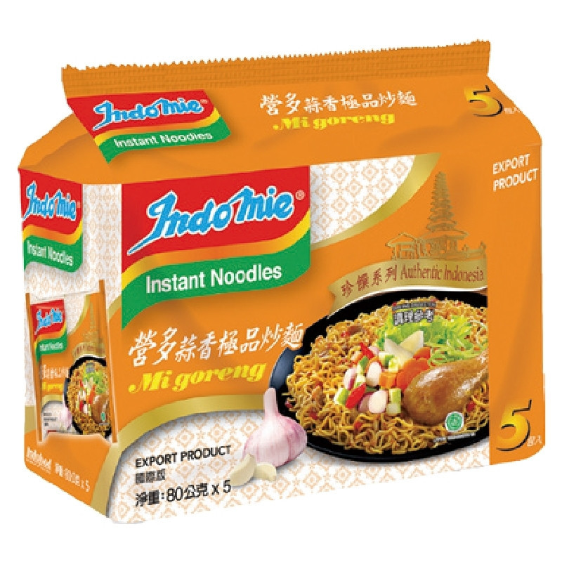 營多珍饌印尼極品炒麵連2年躍升年度前3名內，唯一緊追韓系的進口泡麵。（家樂福提供）