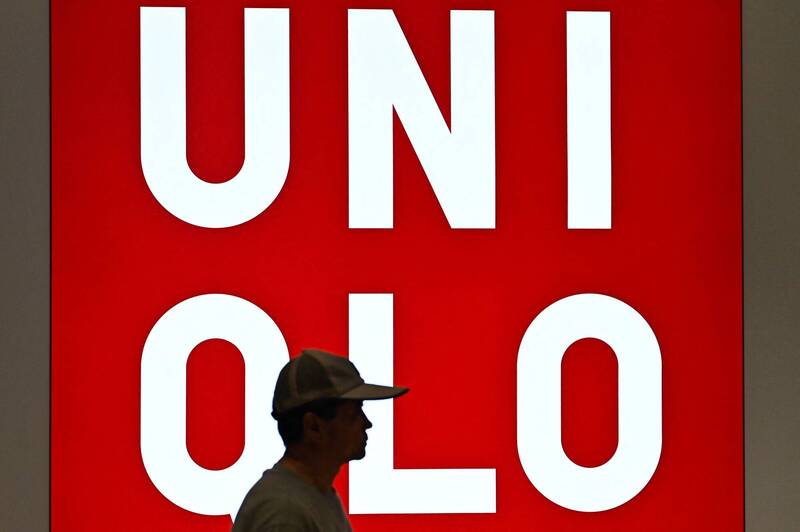 UNIQLO（優衣庫）是日本代表性的全球時尚品牌。（法新社）