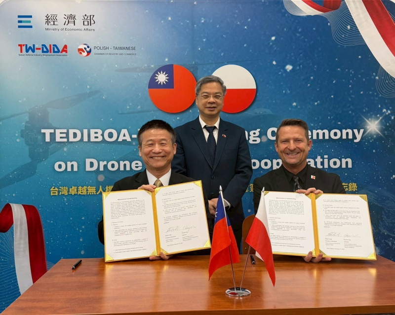 台灣無人機聯盟攜手波蘭無人機協會 攻歐亞市場