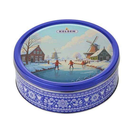 印有風車的鐵盒，其風車結構有著明顯錯誤。（圖擷取自Costco官網）