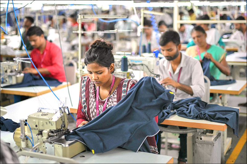 印度國內生產毛額（GDP）達4.18兆美元，超越日本為全球第四大經濟體。（法新社資料照）