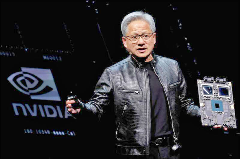 美國商務部日前宣布，批准輝達在符合安全要求下，向中國出口其第二強大的人工智慧（AI）H200晶片，但後續卻傳出中國不允許輝達H200晶片進入中國。（路透）