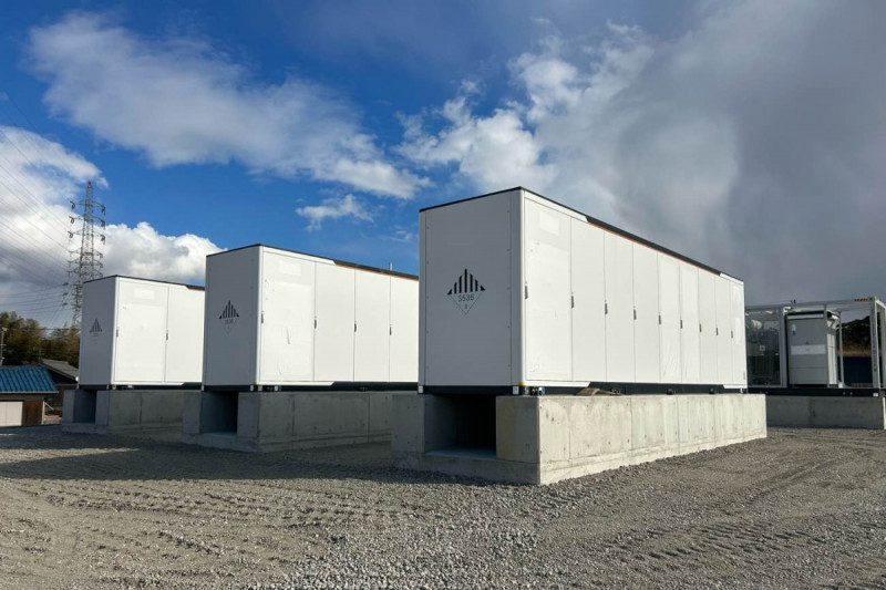 星星電力與日本中部電力啟動儲能保險合作，目標容量上看300MW。（業者提供）