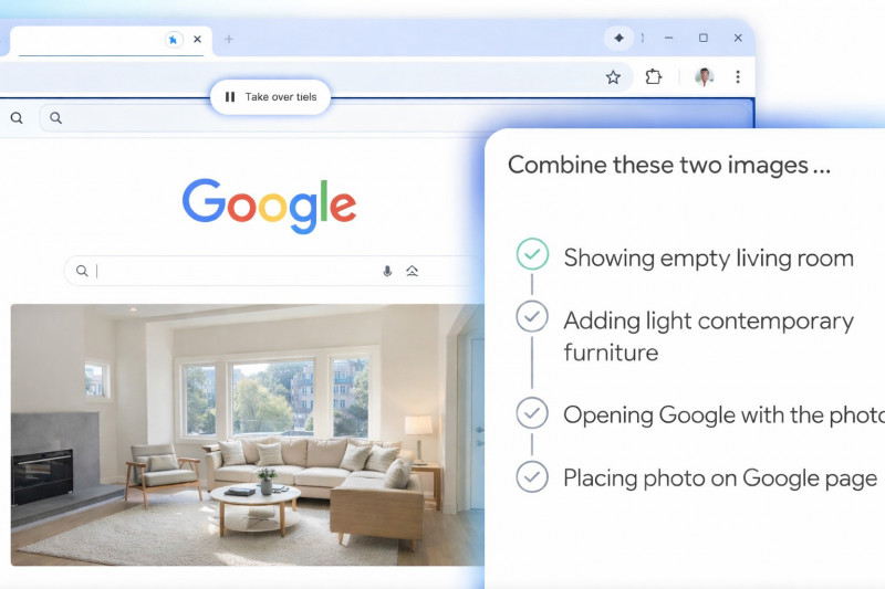 Chrome不再只是瀏覽器?Google宣布更新 讓AI替你「上網辦事」 Chrome不再只是瀏覽器?Google宣布更新 讓AI替你「上網辦事」