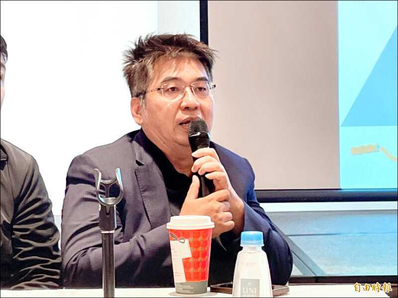 雙鴻一度漲逾5%。圖為雙鴻董事長林育申。（資料照）