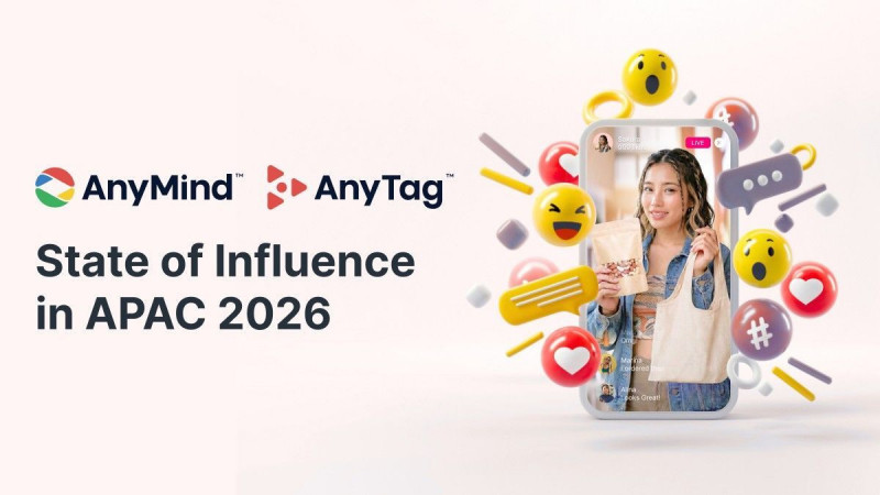 日本商務賦能公司AnyMind Group今日發布「2026 APAC網紅行銷報告」。（業者提供）
