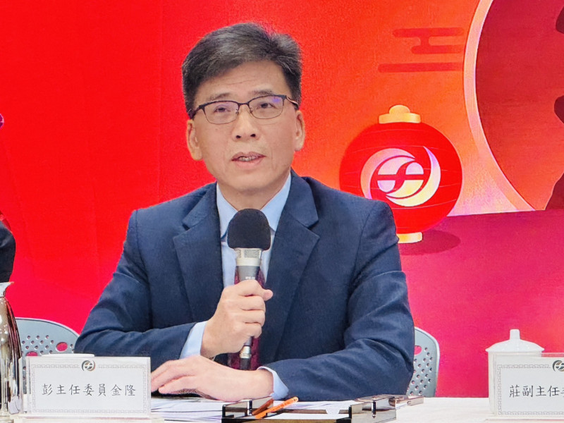 因應農曆春節連假，金管會啟動四大措施，以確保金融服務能持續穩定順暢運作。圖為金管會主委彭金隆（資料照，記者王孟倫攝）