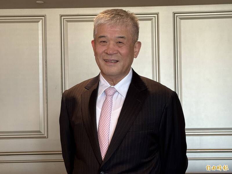 創見董事長束崇萬。（記者洪友芳攝）