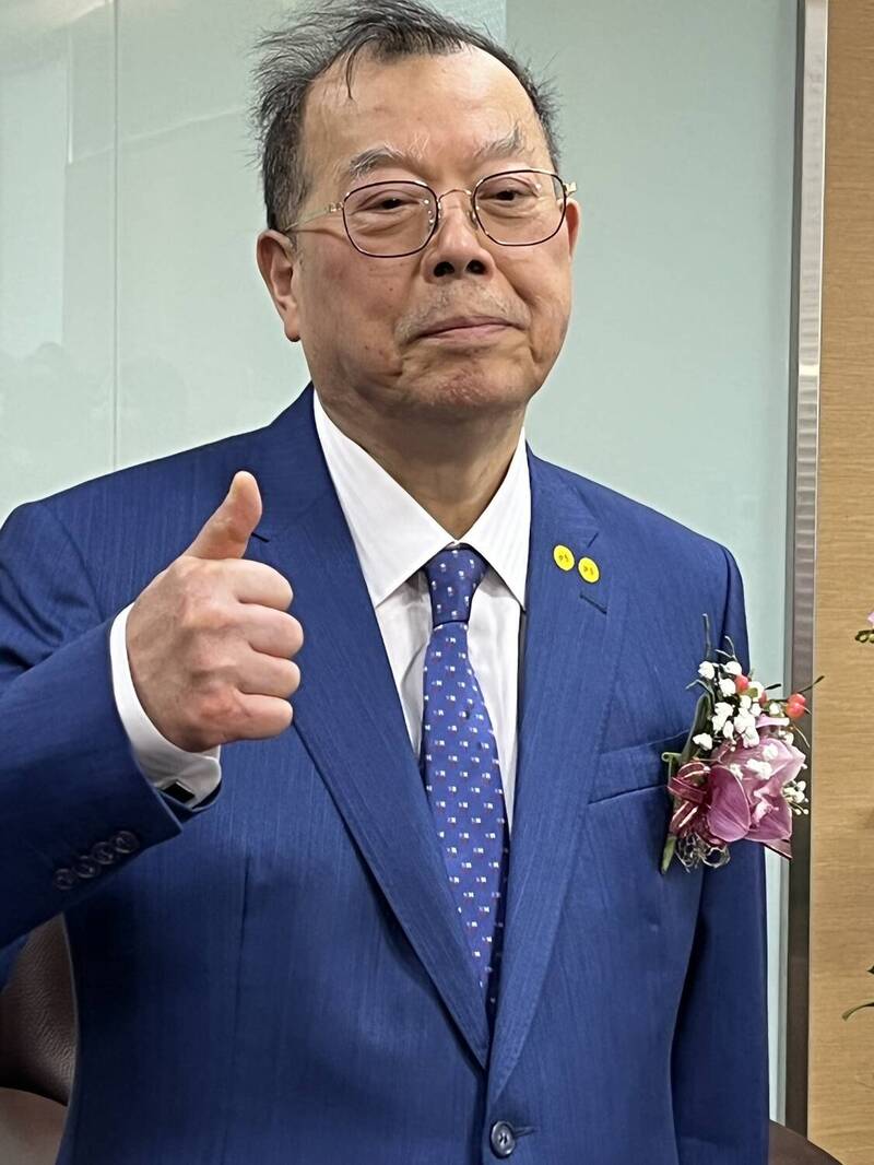 力積電董事長黃崇仁（記者洪友芳攝）