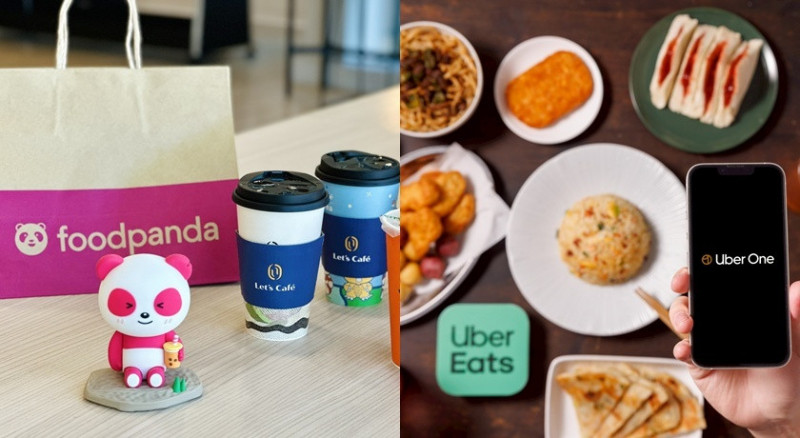 foodpanda、Uber Eats 兩大平台祭出開工大禮包。（業者提供）