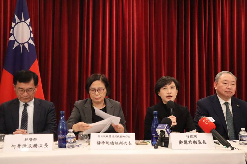 台美對等貿易協定完成簽署，美製汽車關稅從17.5%降為零。汽車代理商寶嘉聯合執行董事吳睿弘分析，初期3年內對國產品牌主流車款銷售影響不大。（中央社）
