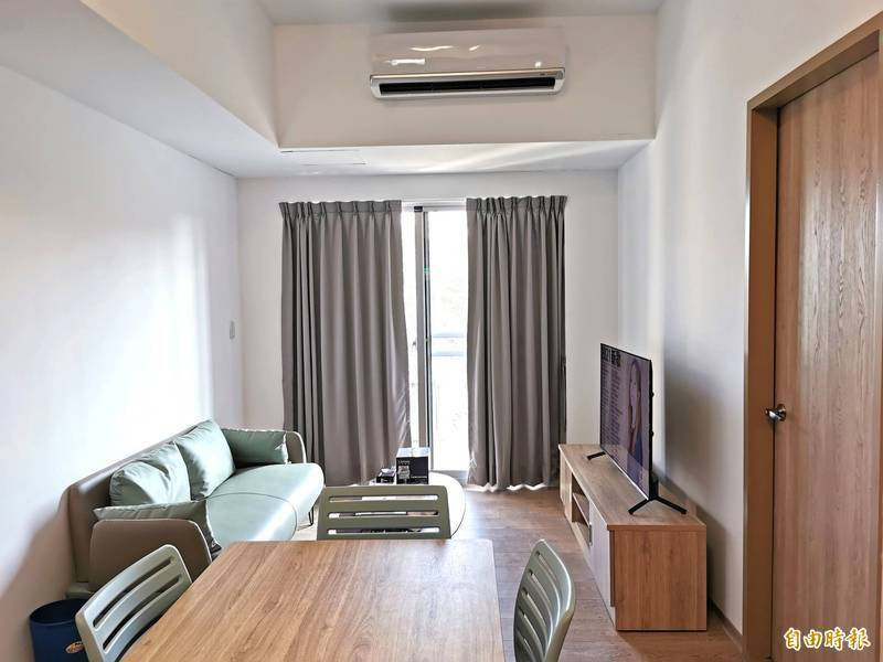 台糖沙崙智慧綠能循環住宅採「以租代售」的營運模式。（資料照）