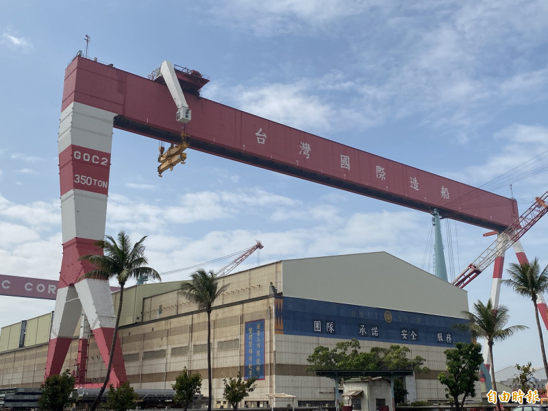 台船宣布與BAE簽署合作備忘錄，將進行水面艦艇及無人海事探索。（記者洪臣宏攝）