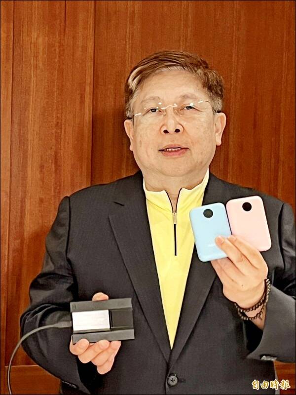 威剛董事長陳立白。（記者洪友芳攝）