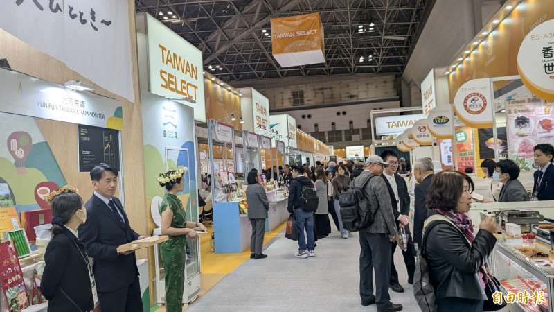 台灣館今年有194家廠商參展，蟬聯展會第2大外國參展國。（記者林翠儀攝）