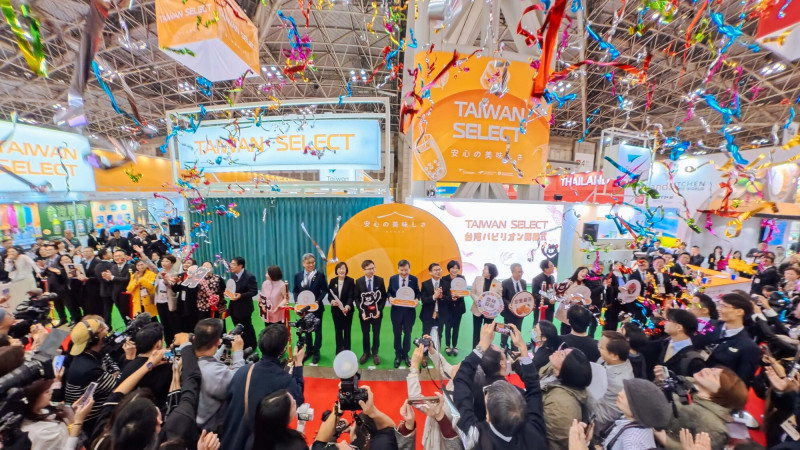 TAIWAN SELECT共同品牌領軍 194家台灣食品業者齊聚東京食品展