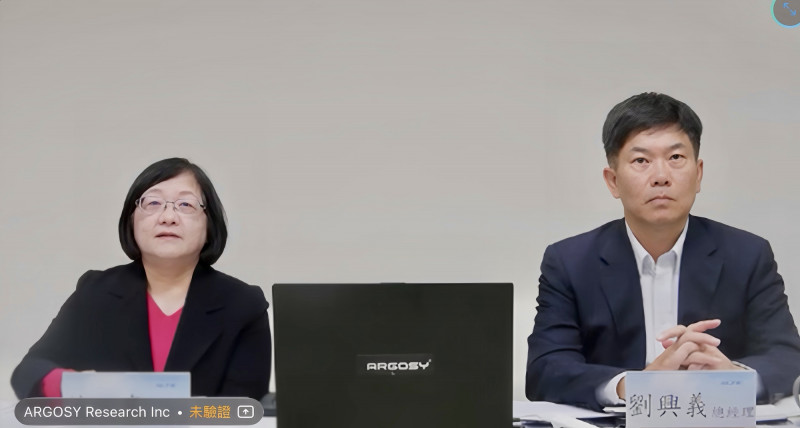 優群總經理劉興義表示，受惠旗下產品出貨成長，公司今年營運可望續創新高。（圖取自優群線上法說直播）