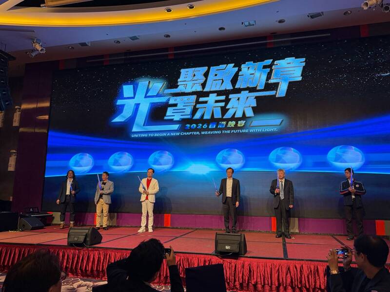 台灣光罩（2338）今晚舉行集團新春晚宴。（記者洪友芳攝）