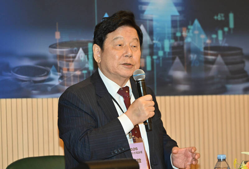 國票金控董事長魏啟林。（記者田裕華攝）