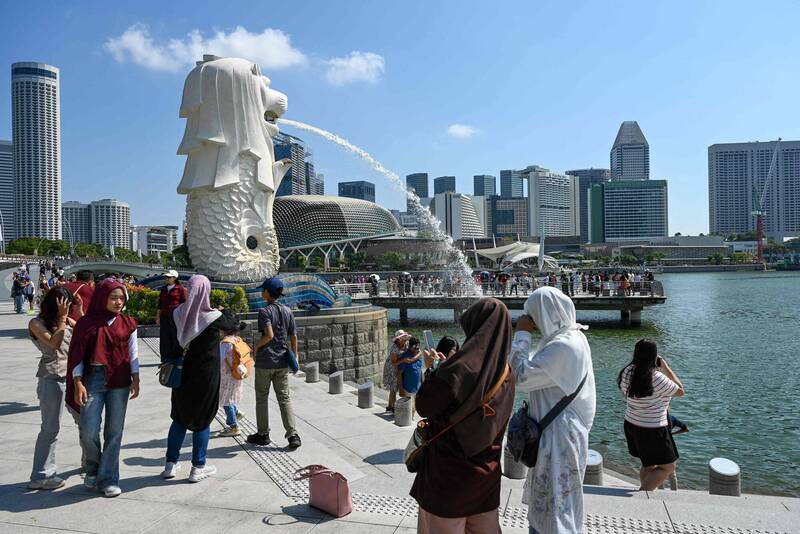 新加坡與阿聯一樣，都與華盛頓保持著牢固但低調的安全夥伴關係。（法新社）