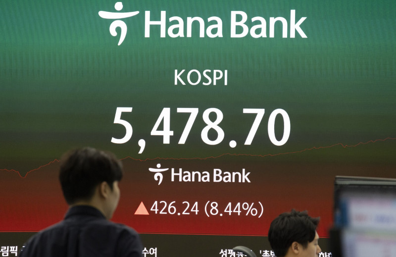 威武！850億元機構淨買盤湧入  韓國Kospi狂飆8.44％